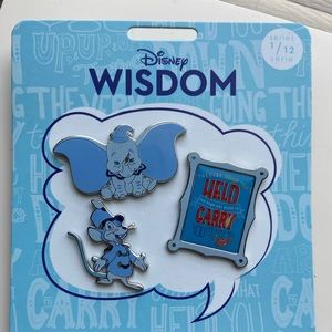 Disney Wisdom Dumbo limited edition pin set